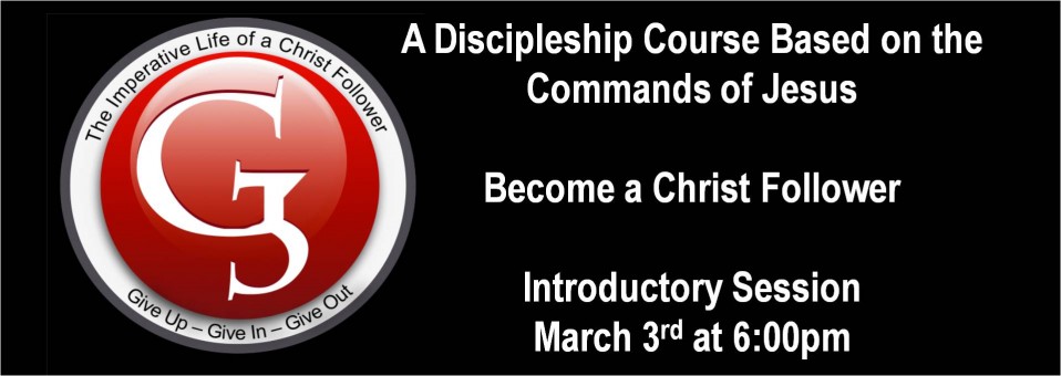 g3 Discipleship slideshow
